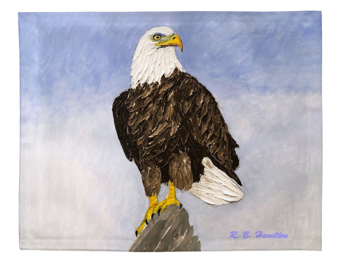 Picture of Betsy Drake PM1477 American Eagle Place Mat Set - 14 x 18 in. - Set of 4