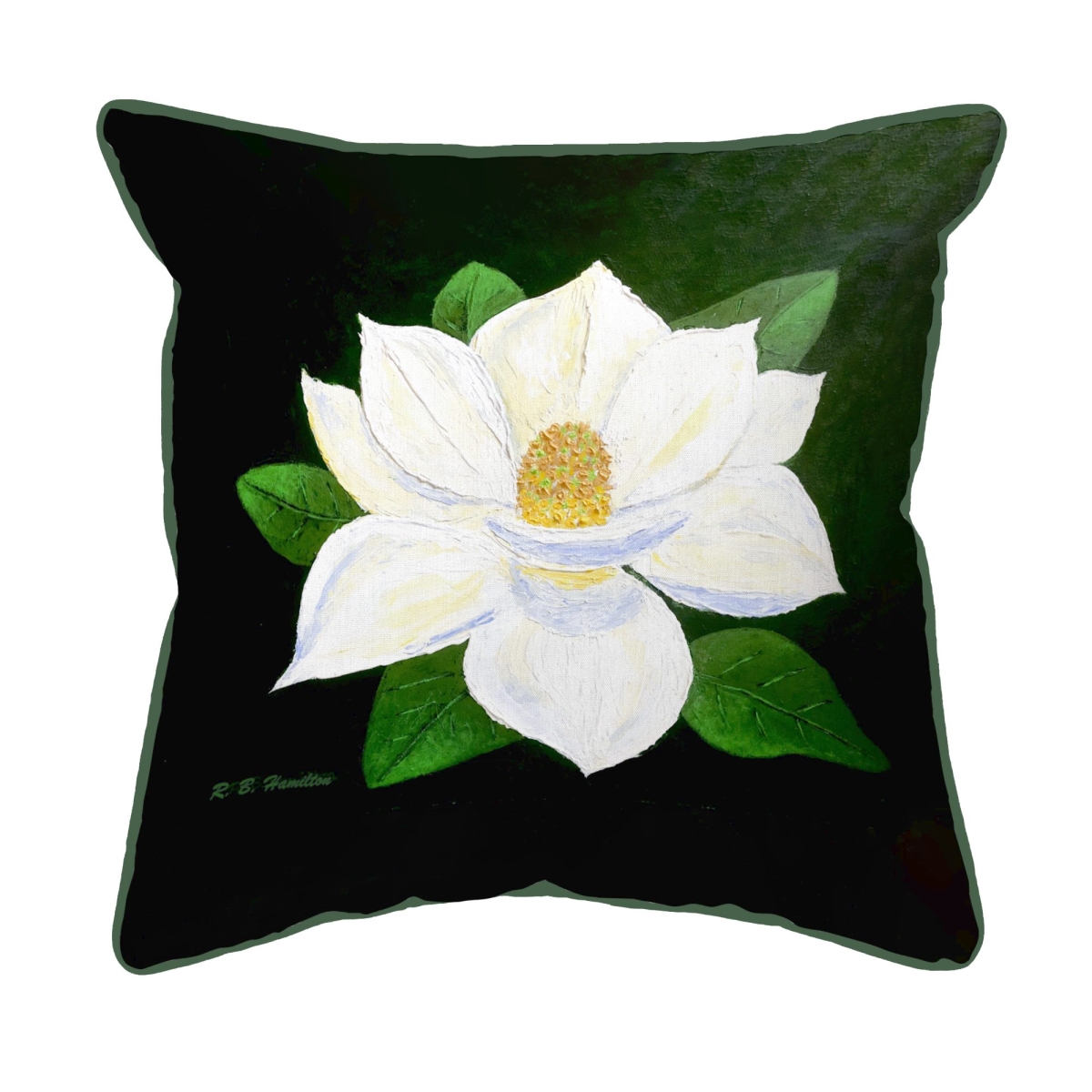 ZP1522 Dicks Magnolia Extra Large Zippered Pillow - 22 x 22 in.