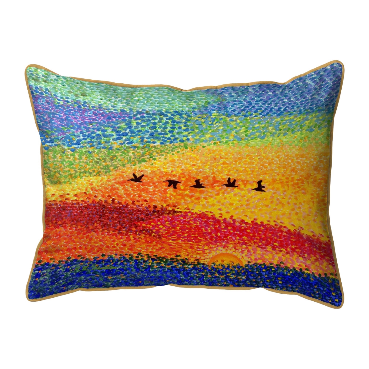 ZP1528 Pelican Sunset Extra Large Zippered Pillow - 20 x 24 in.