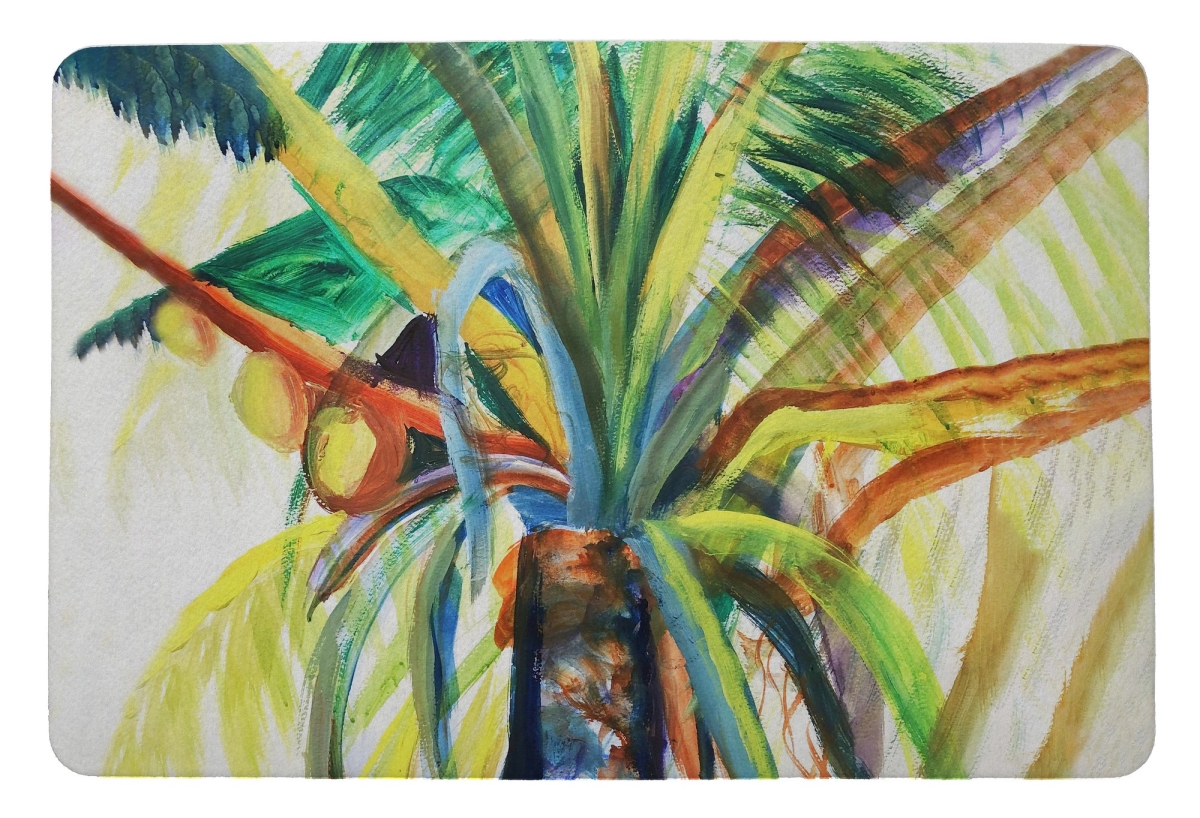 DM1470 Palm & Nuts Door Mat - 18 x 26 in.