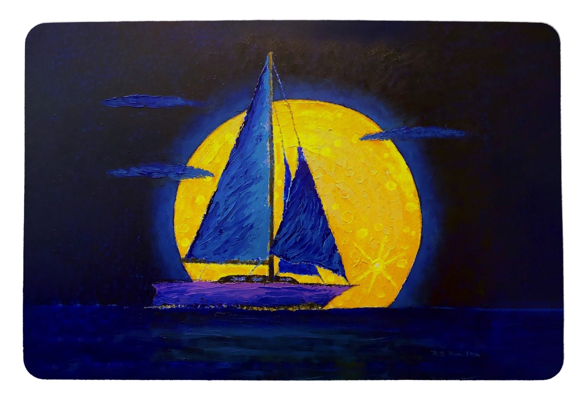 DM1502 Moonrise Sail II Door Mat - 18 x 26 in.