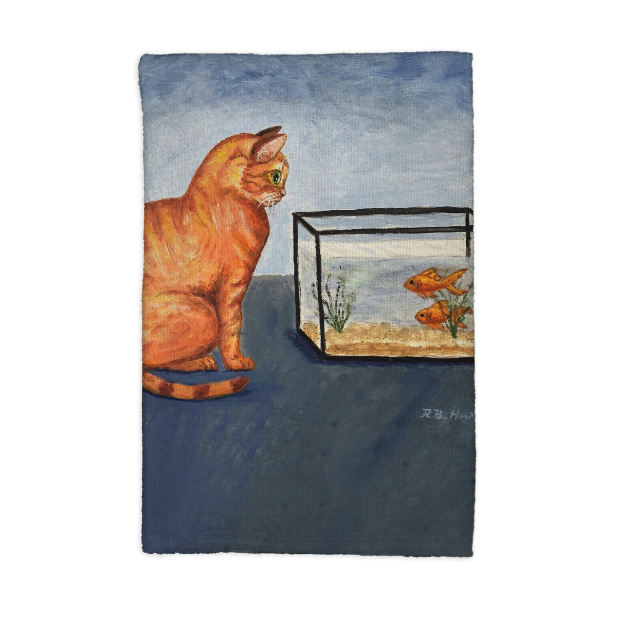 Picture of Betsy Drake KT1258 Orange Like Me Kitchen Towel - 16 x 25 in.