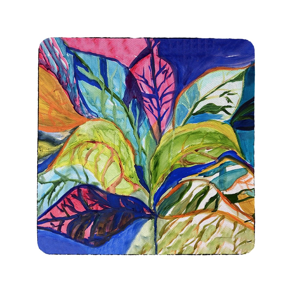 Picture of Betsy Drake CT1277 Summer Leaves Coaster - Set of 4