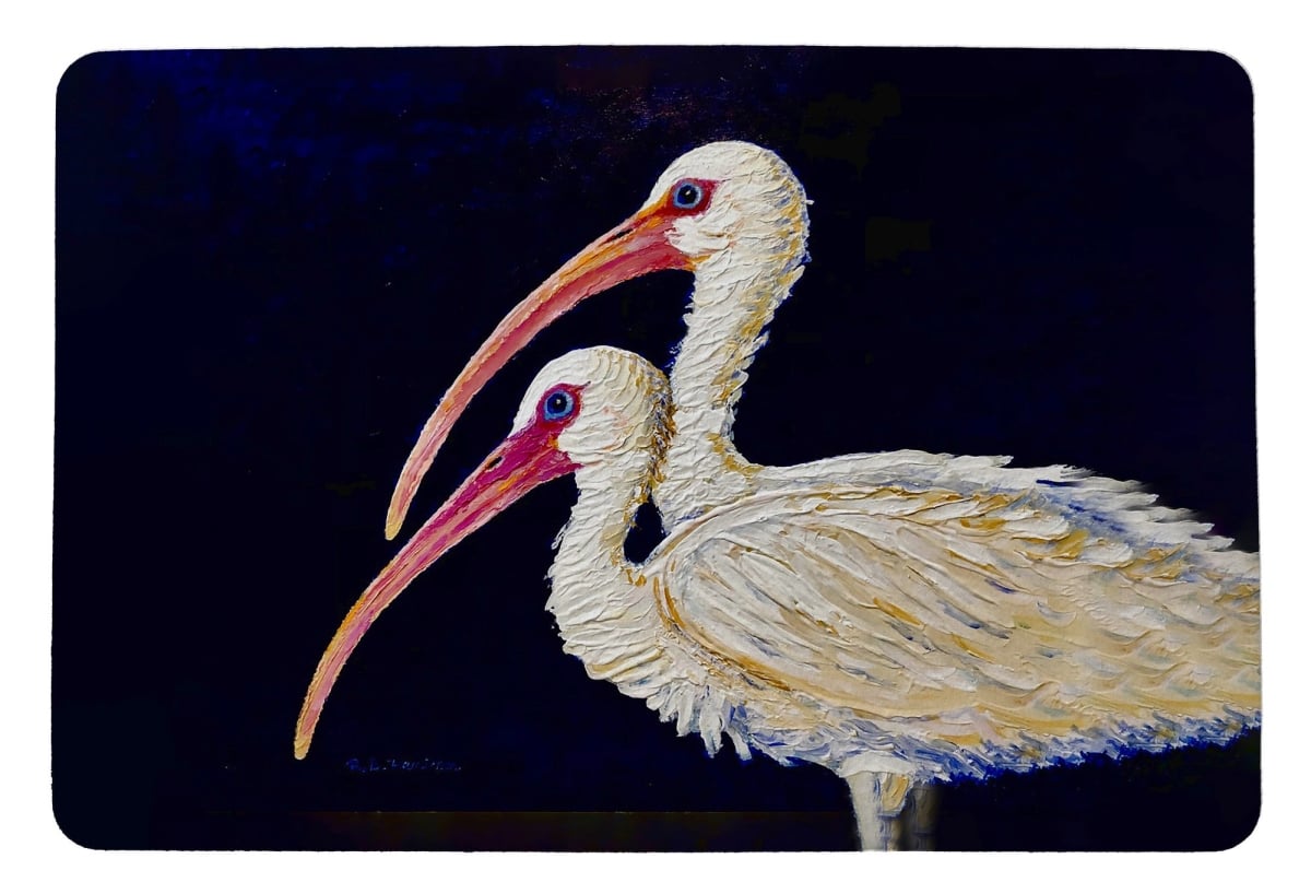 Two Ibis Door Mat - 18 x 26 in.