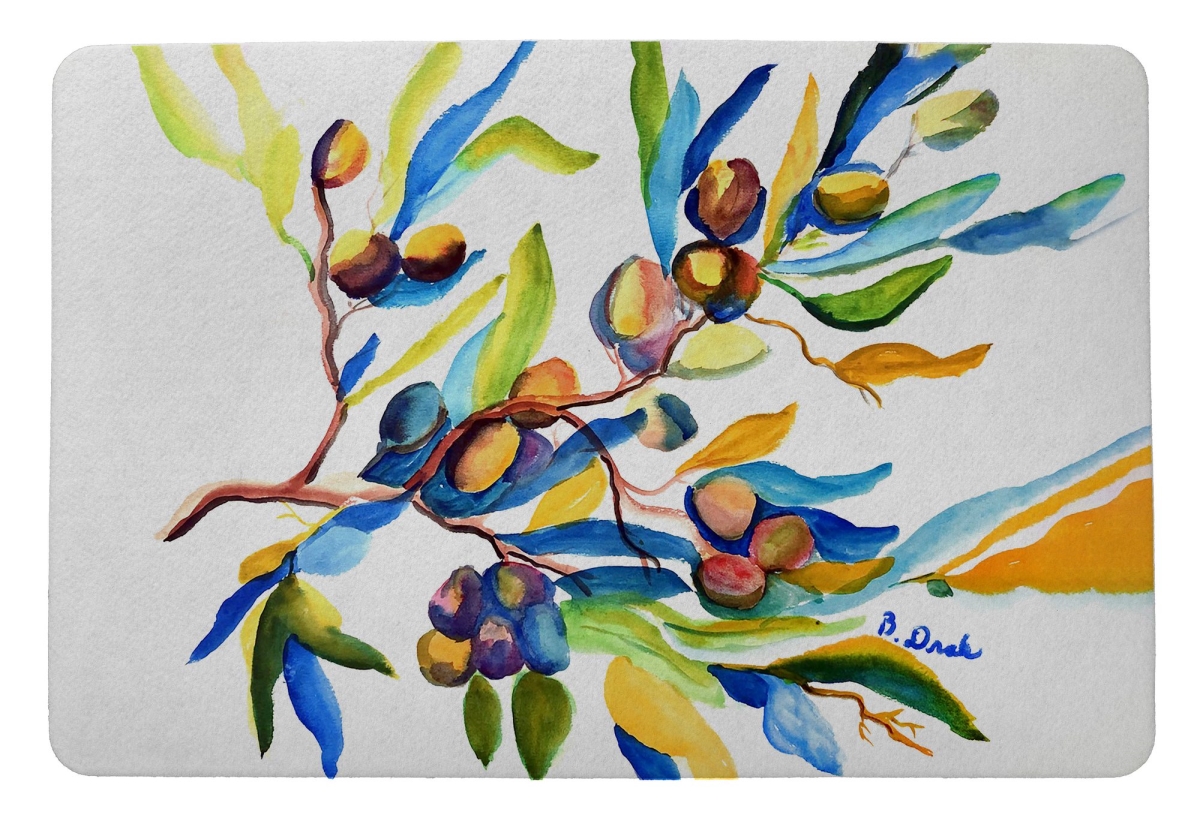 DM1535 Olives Door Mat - 18 x 26 in.