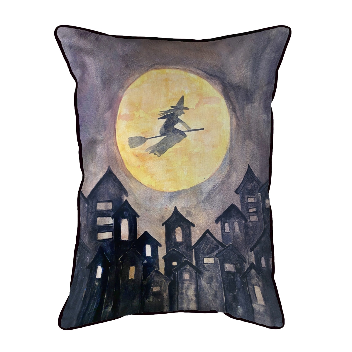 Drakes Witch Large Indoor & Outdoor Pillow - 16 x 20 in.