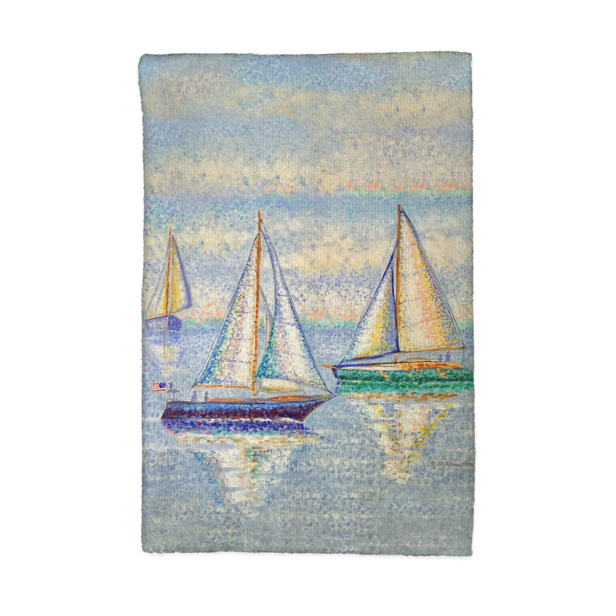 Picture of Betsy Drake KT1287 16 x 25 in. Sailing by Kitchen Towel