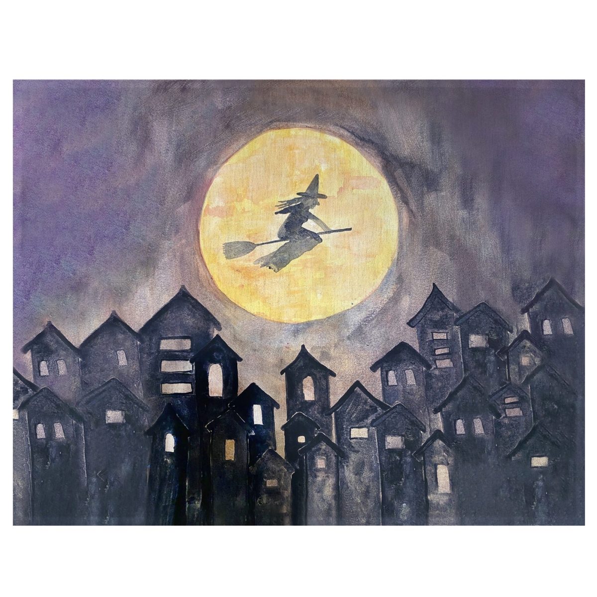 Picture of Betsy Drake PM1456 14 x 18 in. Drakes Witch Place Mat, Set of 4