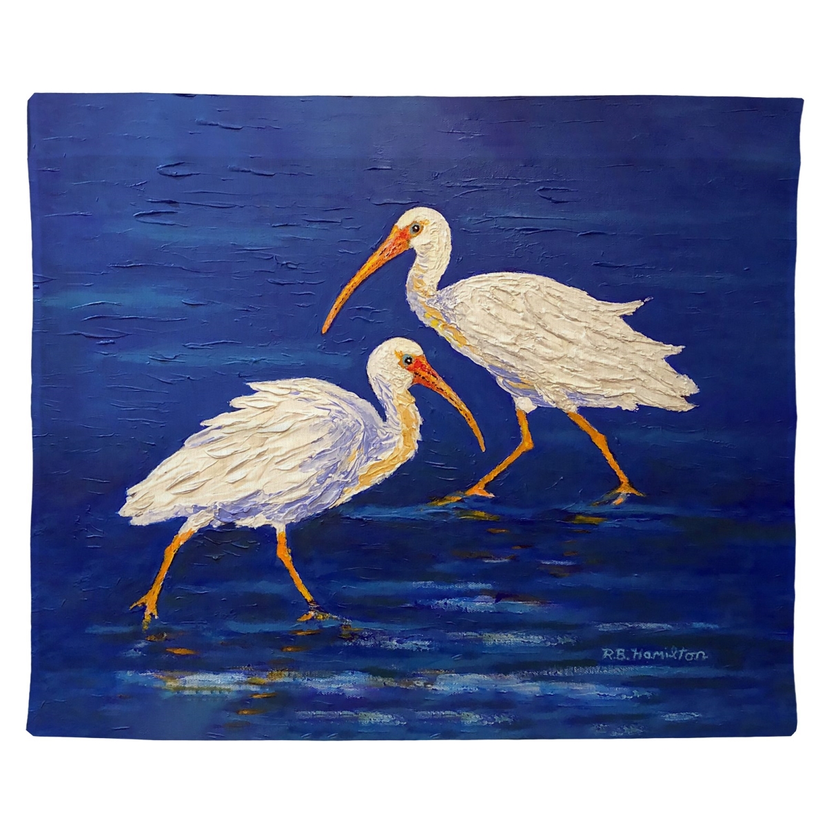 TP1447 24 x 30 in. Ibis Passing Outdoor Wall Hanging