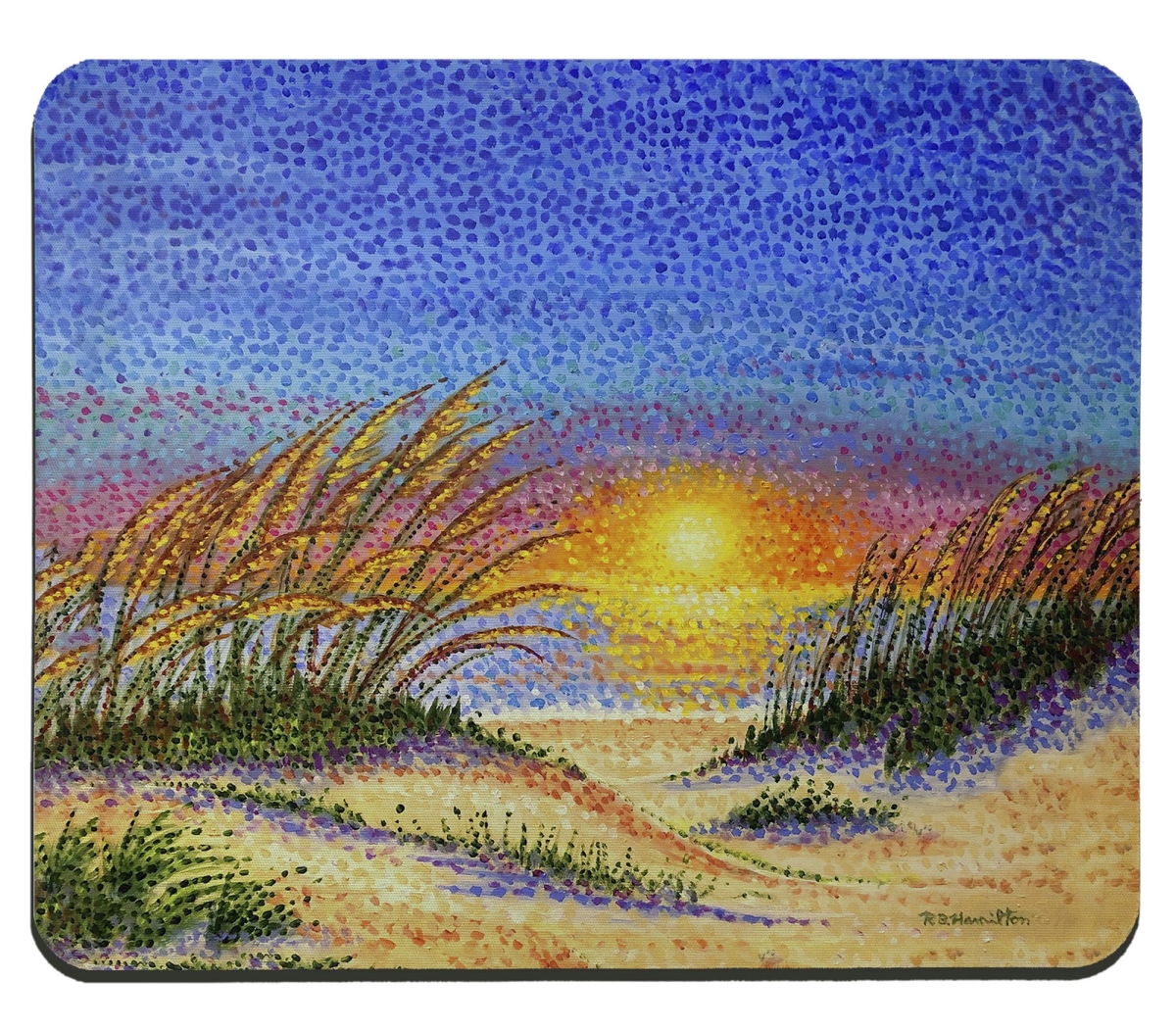 Picture of Betsy Drake MP1409 9.25 x 7.74 in. Golden Sea Oats Mousepad