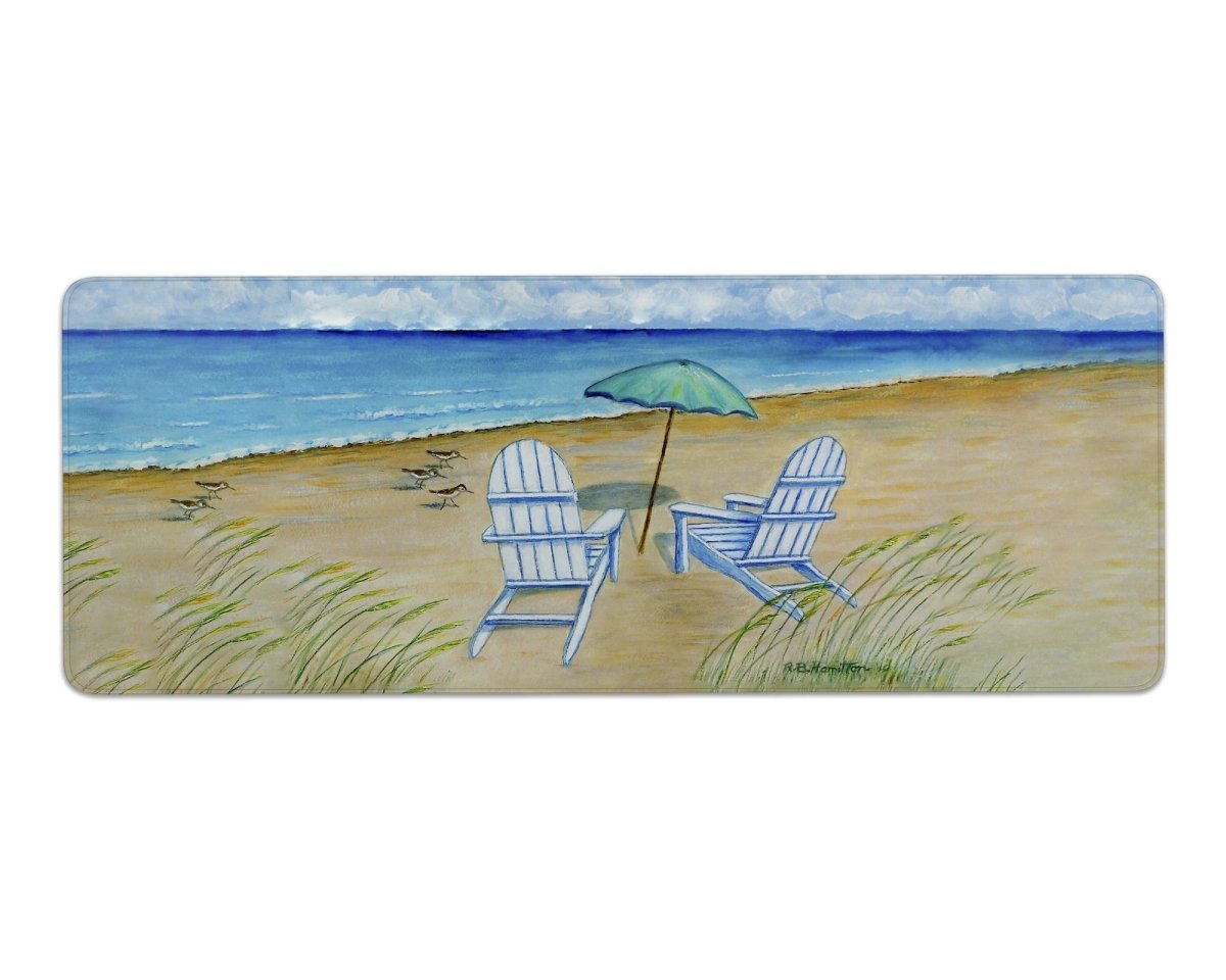 Picture of Betsy Drake GP997 31.5 x 11.8 in. Adirondack Chair Gaming Mousepad & Bar Mat
