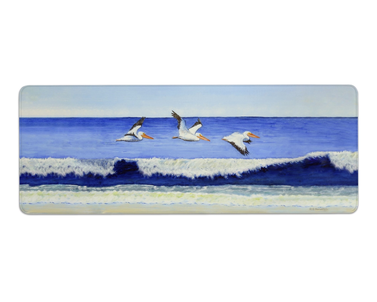 Picture of Betsy Drake GP1076 31.5 x 11.8 in. Skimming the Surf Gaming Mousepad & Bar Mat