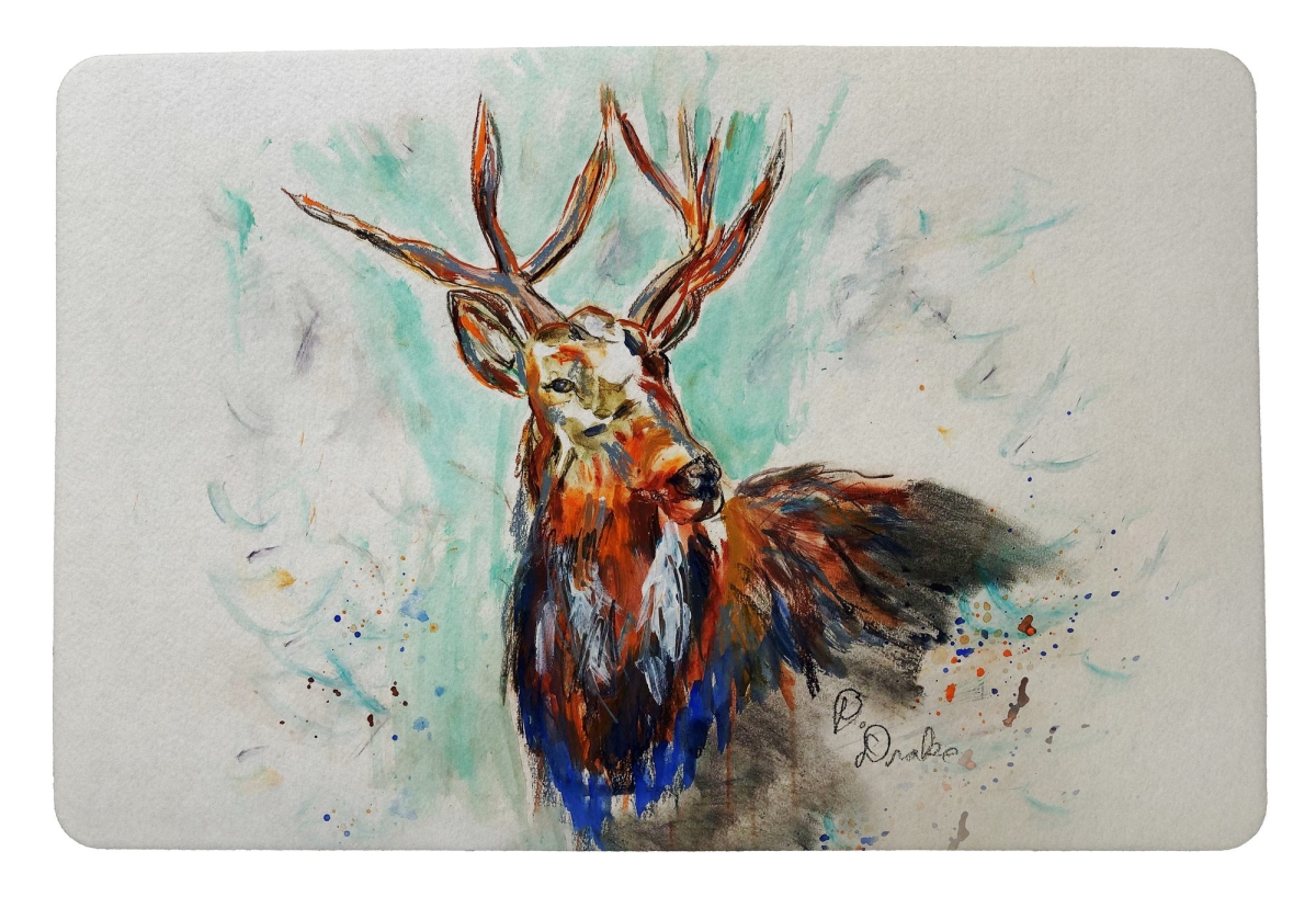 DM1304 18 x 26 in. Buck in Fall Door Mat