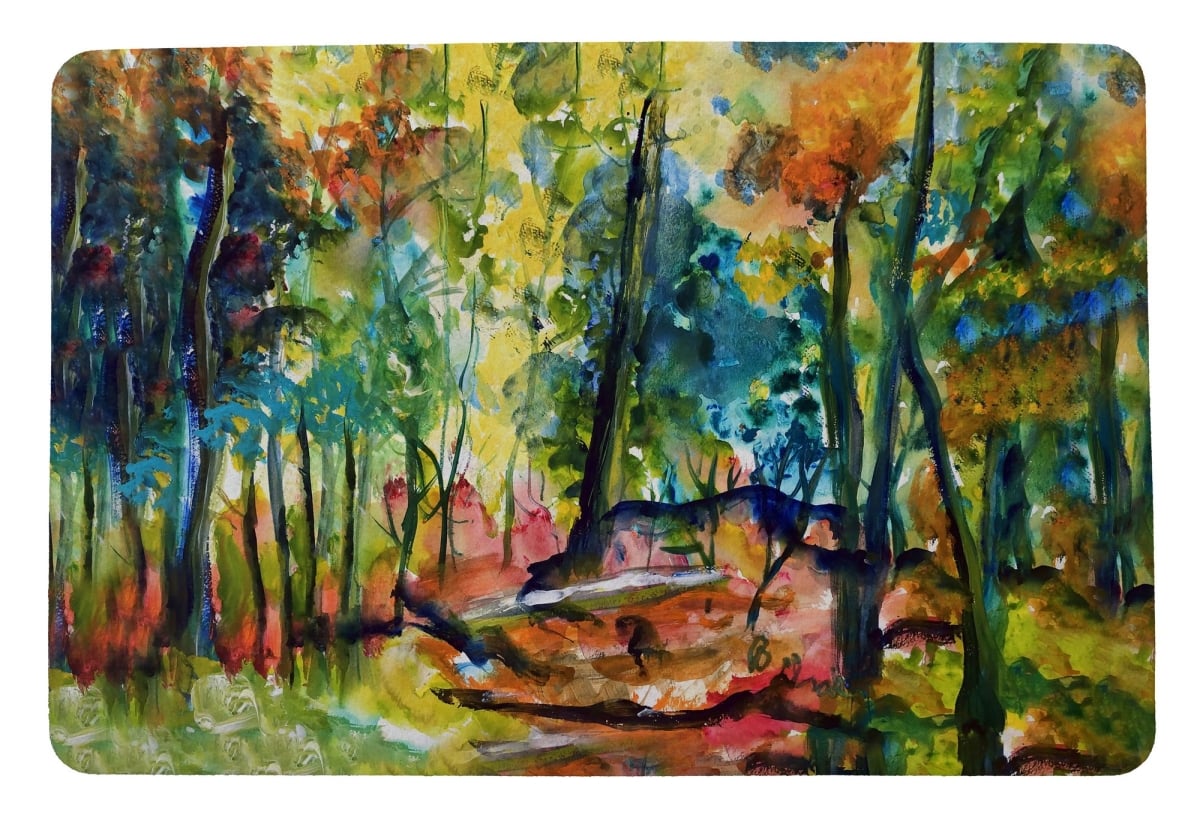 DM1319 18 x 26 in. Fall Forest Door Mat
