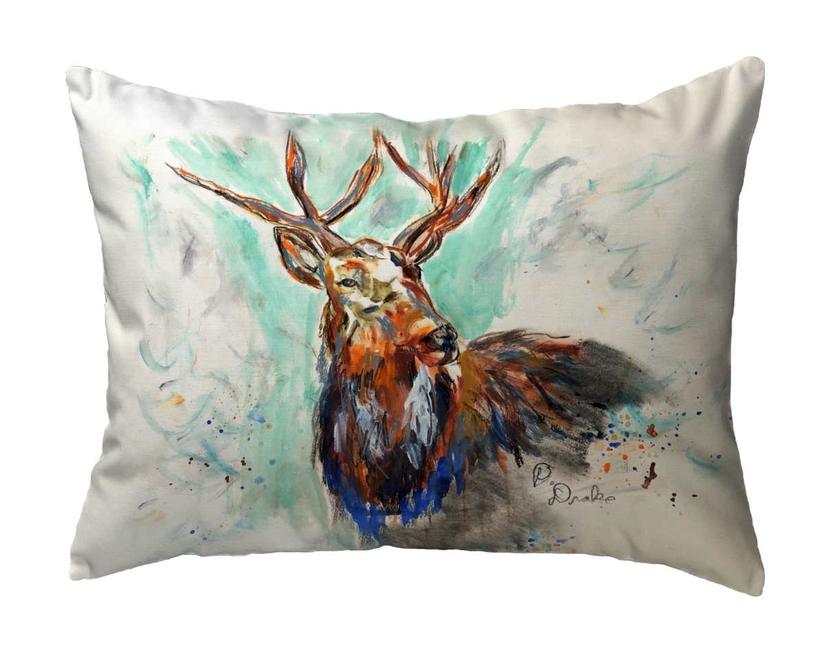 KS1304 11 x 14 in. Buck in Fall Small Noncorded Pillow