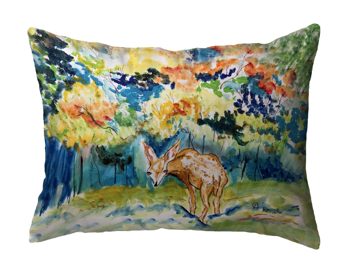 KS1317 11 x 14 in. Fall Fawn Small Noncorded Pillow