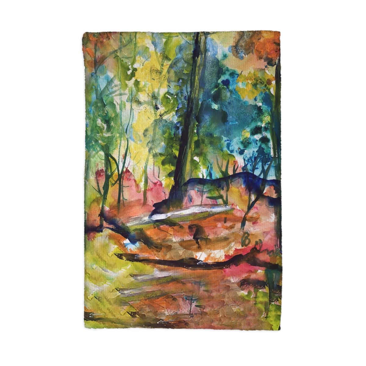Picture of Betsy Drake KT1319 16 x 25 in. Fall Forest Kitchen Towel