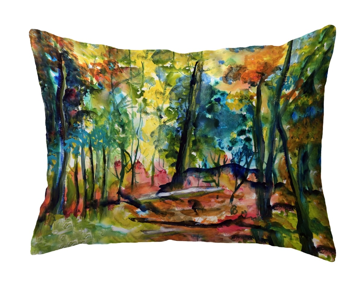 NC1319 16 x 20 in. Fall Forest No Cord Pillow