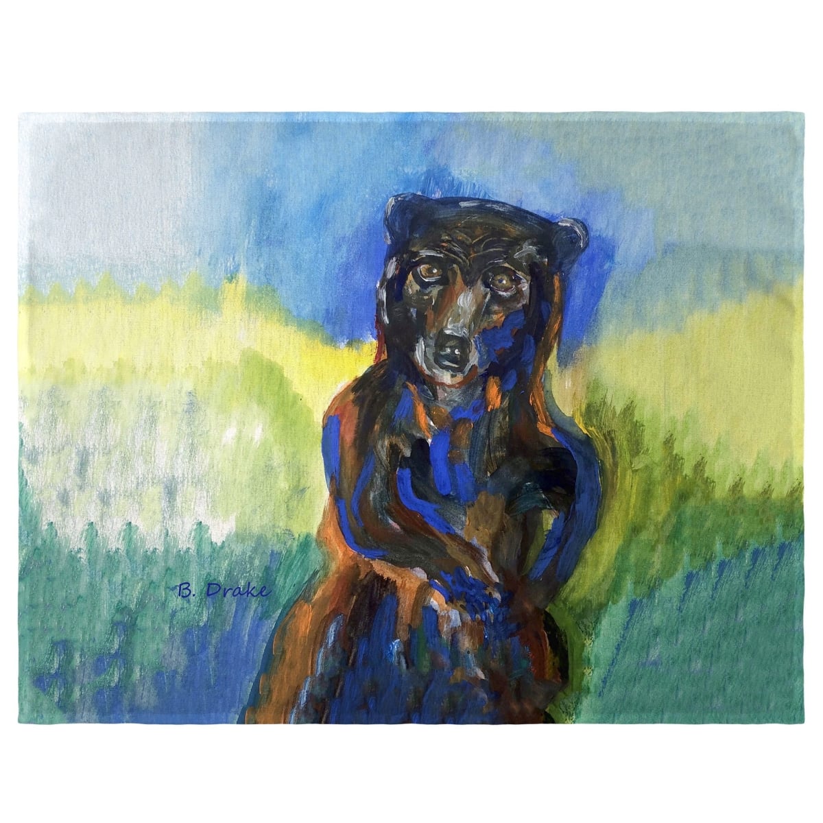 Picture of Betsy Drake PM1316 14 x 18 in. Dancing Bear Place Mat, Set of 4