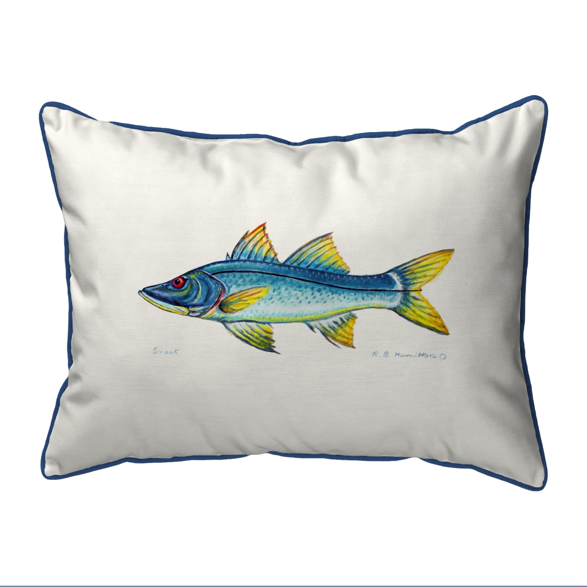 ZP1284 20 x 24 in. Snook Extra Large Zippered Pillow