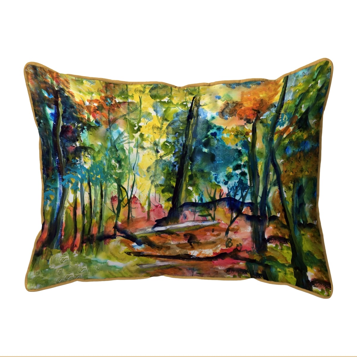 ZP1319 20 x 24 in. Fall Forest Extra Large Zippered Pillow
