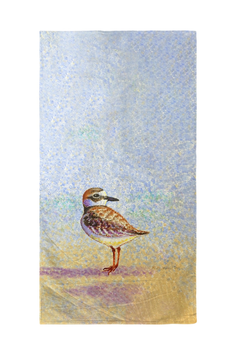 BT1322 30 x 50 in. Wilsons Plover Beach Towel