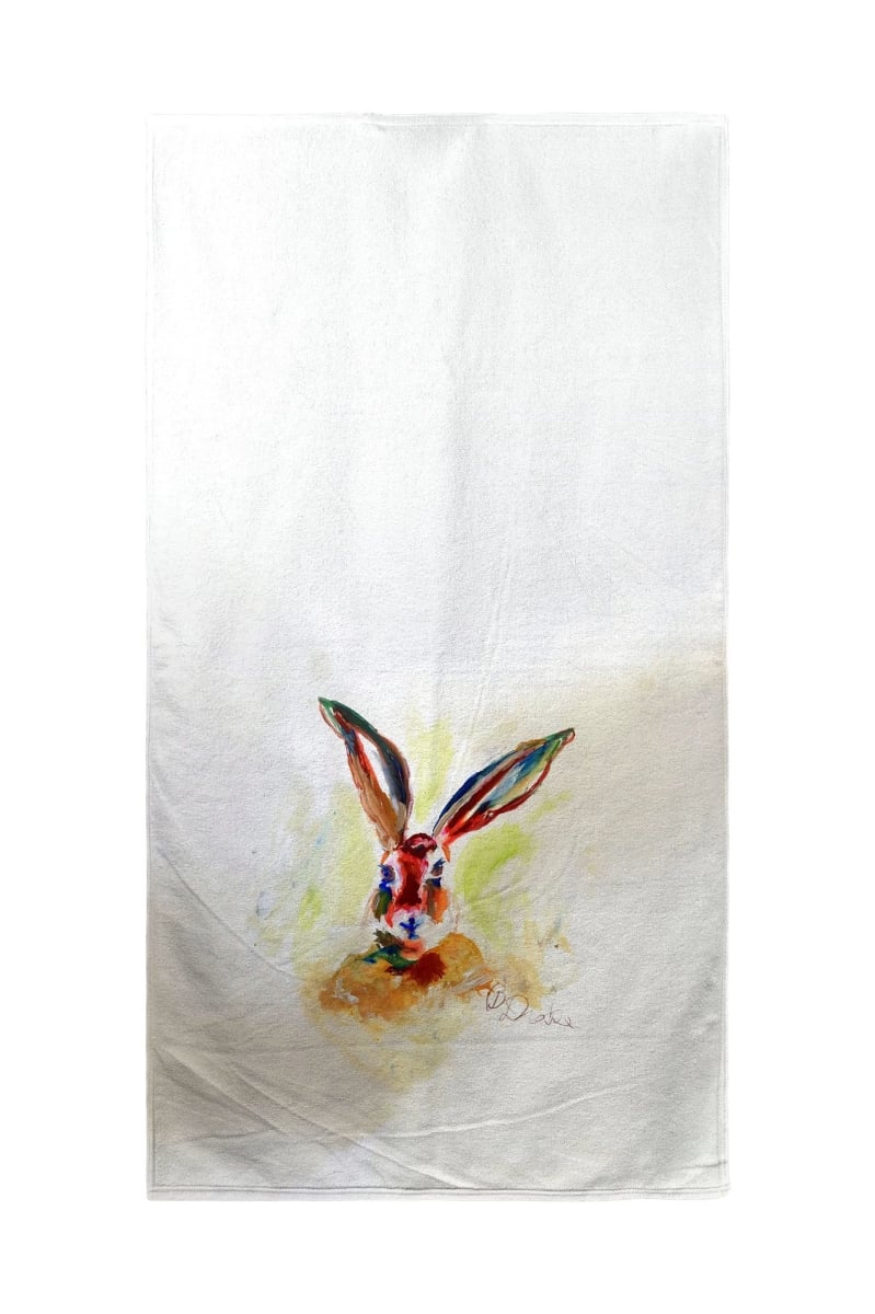 BT1333 30 x 50 in. Jack Rabbit Beach Towel