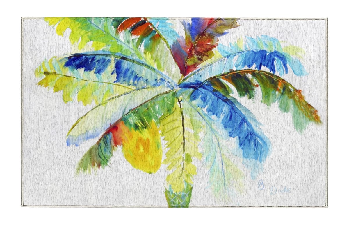 DR1094 Big Palm Indoor Dornier Area Rug 20x32