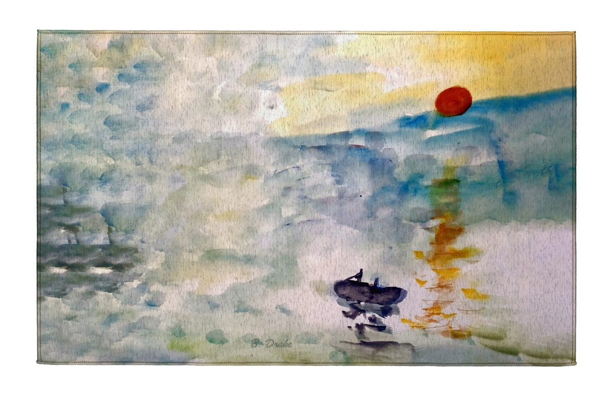 DR1566 Abstract Sunset Indoor Dornier Area Rug 20x32