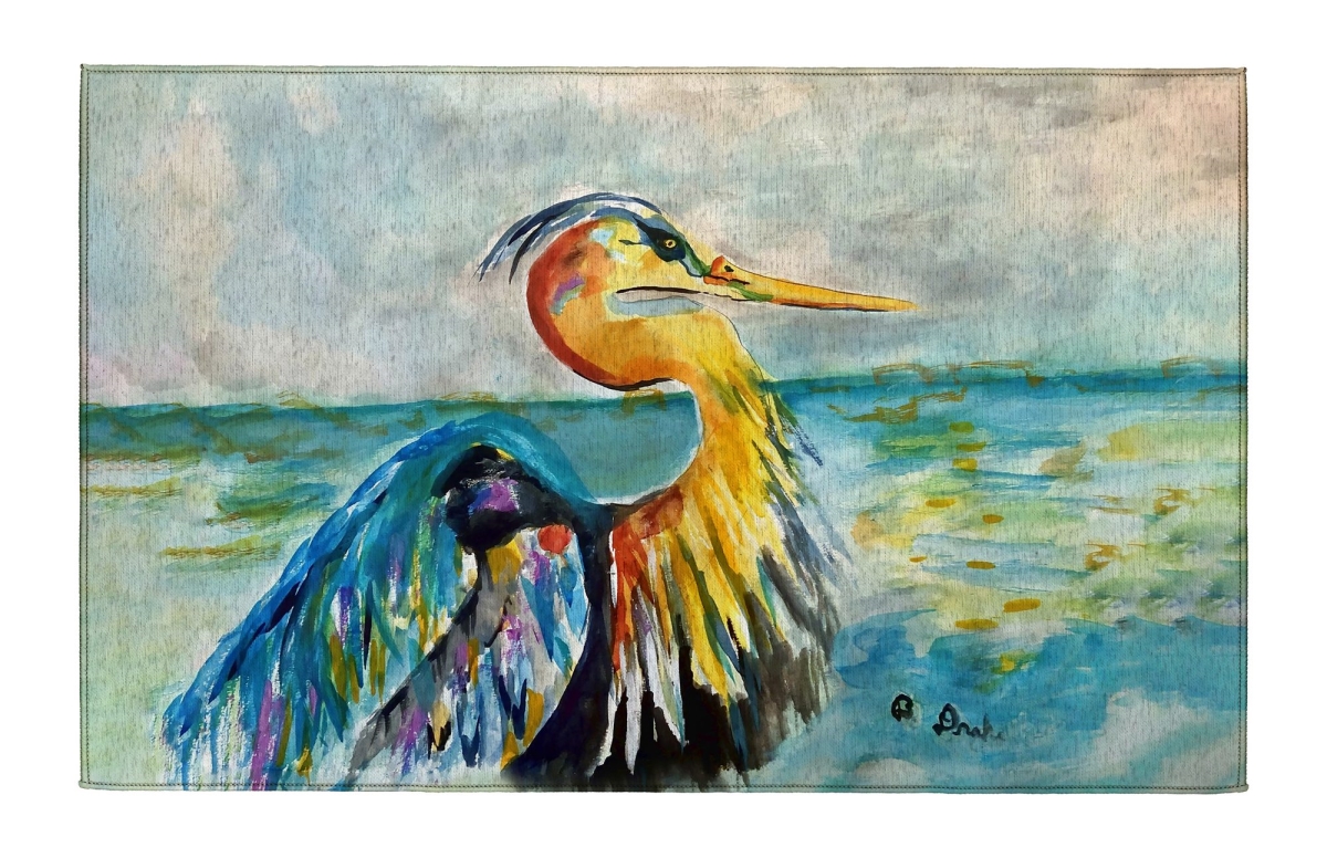 DR1571 Blue Heron Colors Indoor Dornier Area Rug 20x32