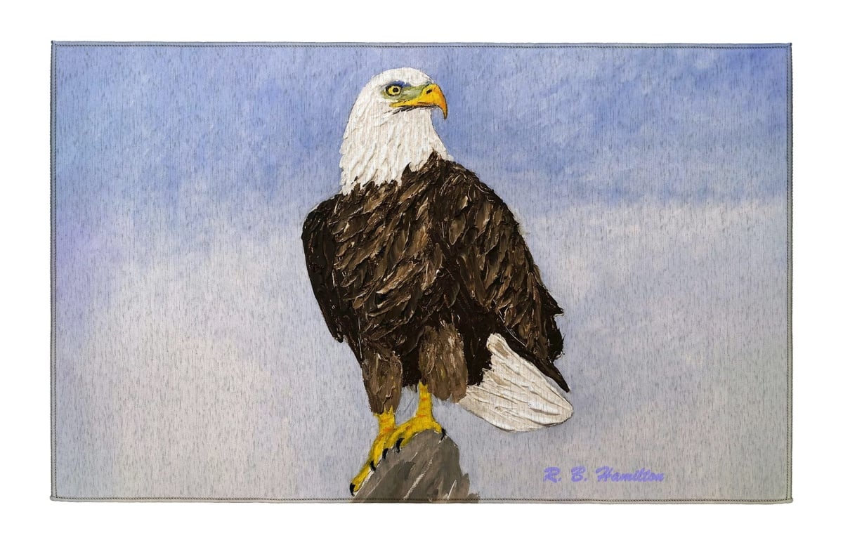 DR1477 American Eagle Indoor Dornier Area Rug 20x32