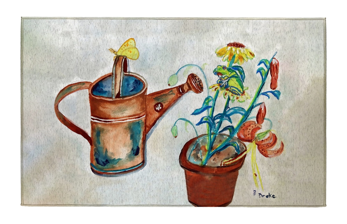 DR1513 Watering Can Indoor Dornier Area Rug 20x32