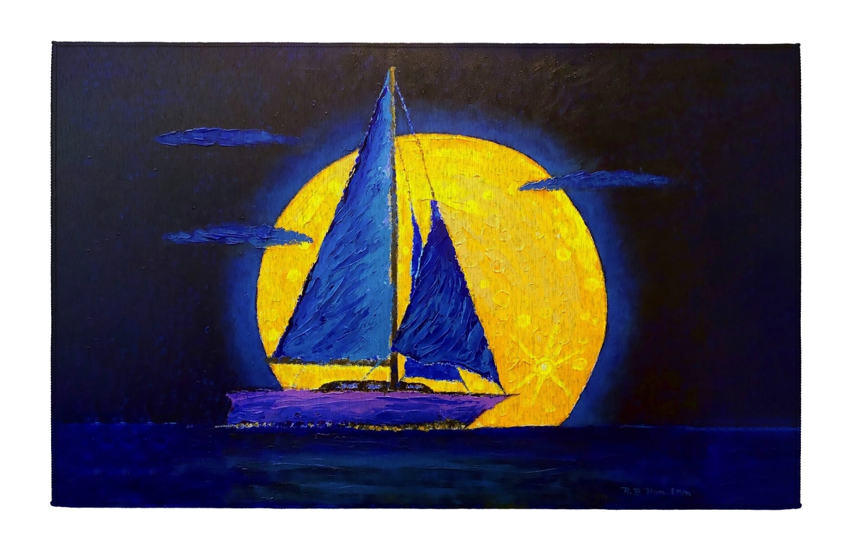 DR1502 Moonrise Sail II Indoor Dornier Area Rug 20x32