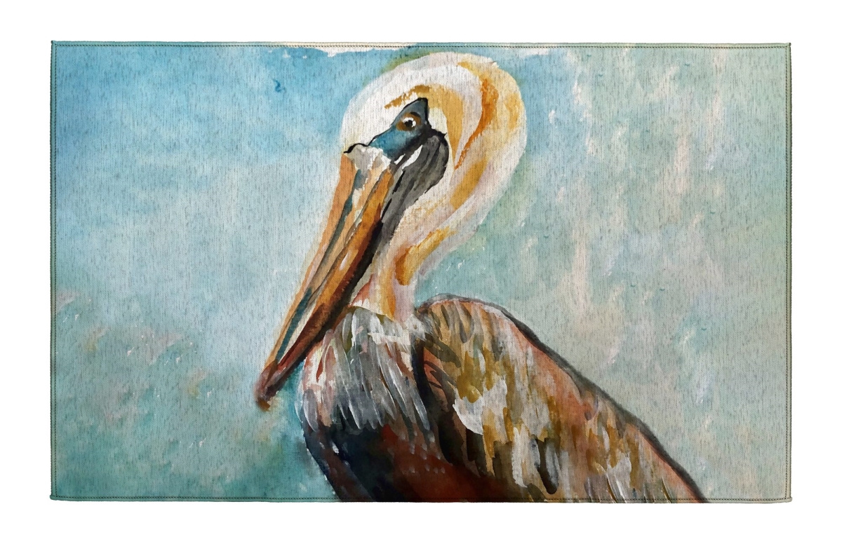 Picture of Betsy Drake Interiors DR1593 Pelican Profile Indoor Dornier Area Rug 20x32