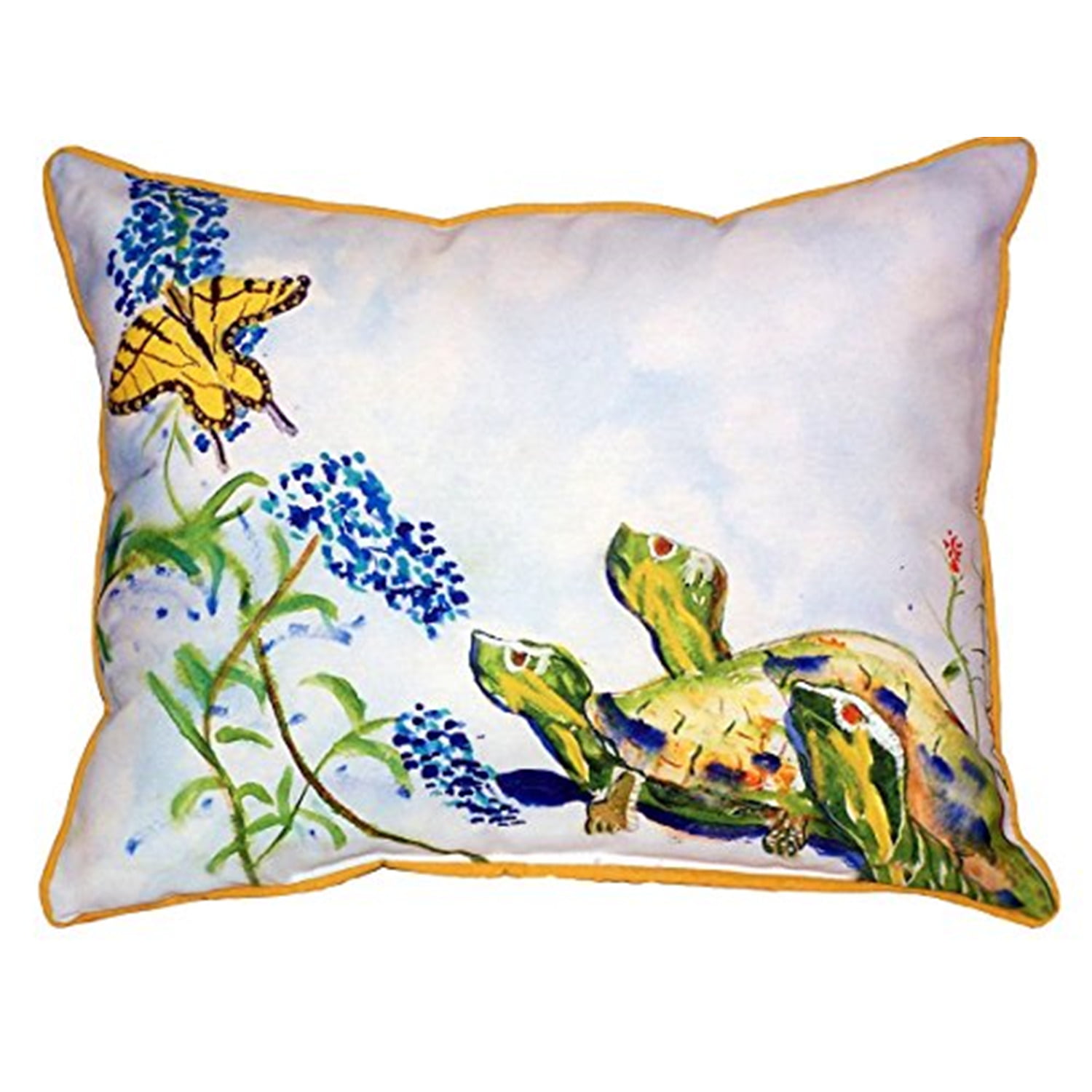 16 x 20 in. Gold Rising Sunflower Large Pillow