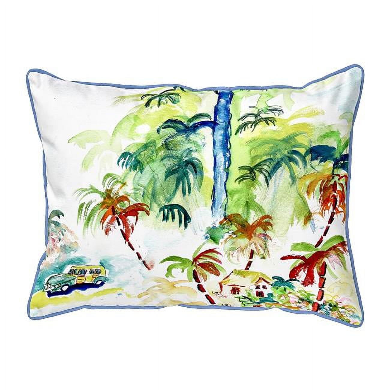 16 x 20 in. Colorful Palms Large Pillow