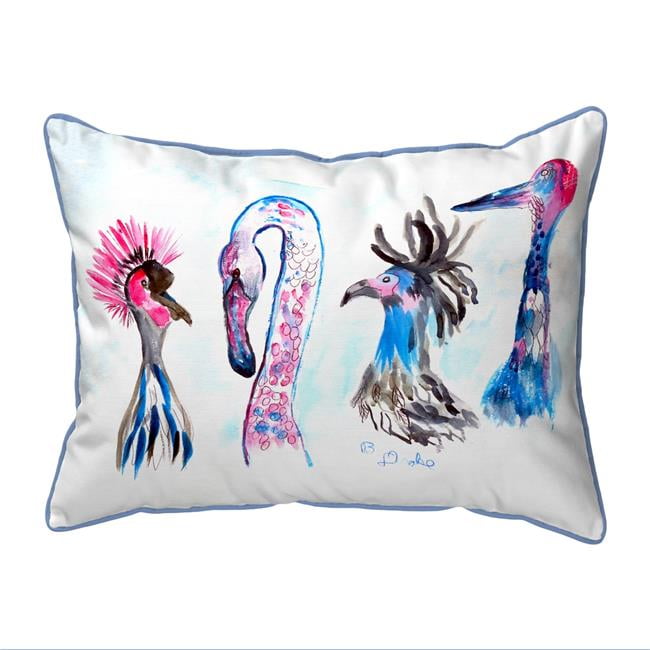 Loony Birds Large Pillow 16in. x 20in.