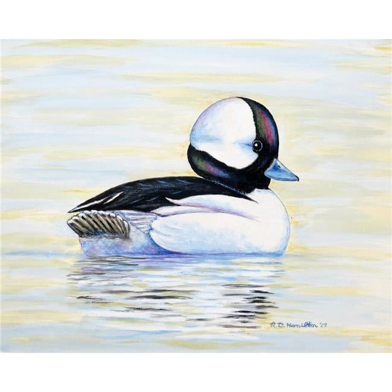 Picture of Betsy Drake PM827 Bufflehead Duck Place Mat - Set of 4