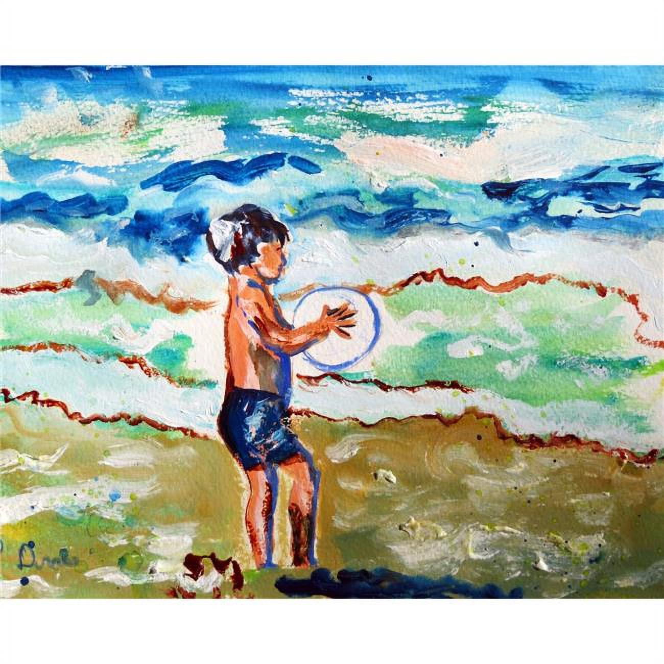 Picture of Betsy Drake PM831 Boy & Surf Place Mat - Set of 4