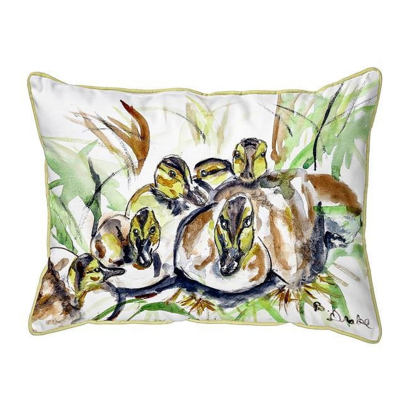 Ducklings Indoor & Outdoor Extra Large Pillow