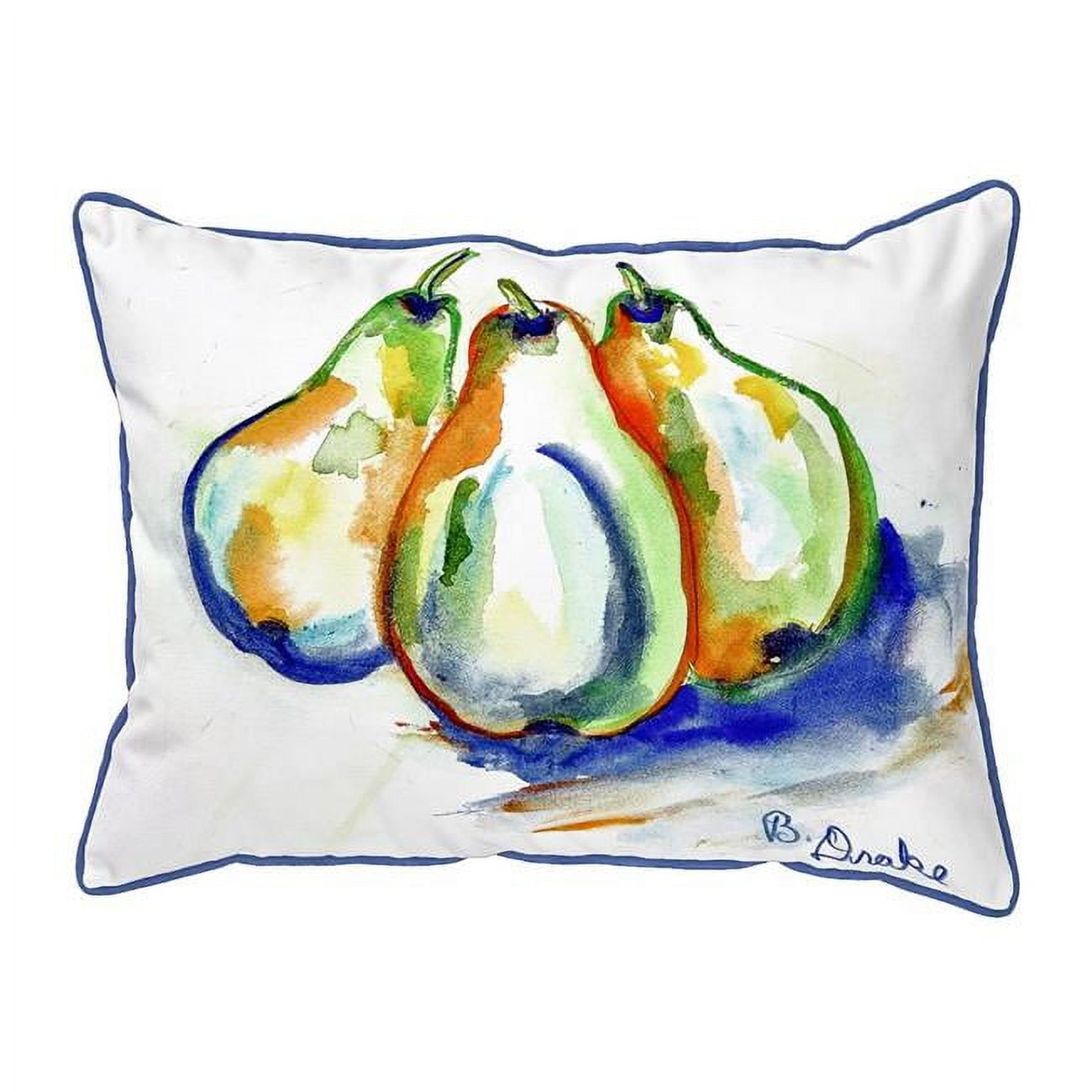 20 x 24 in. Three Pears Indoor & Outdoor Extra Large Pillow