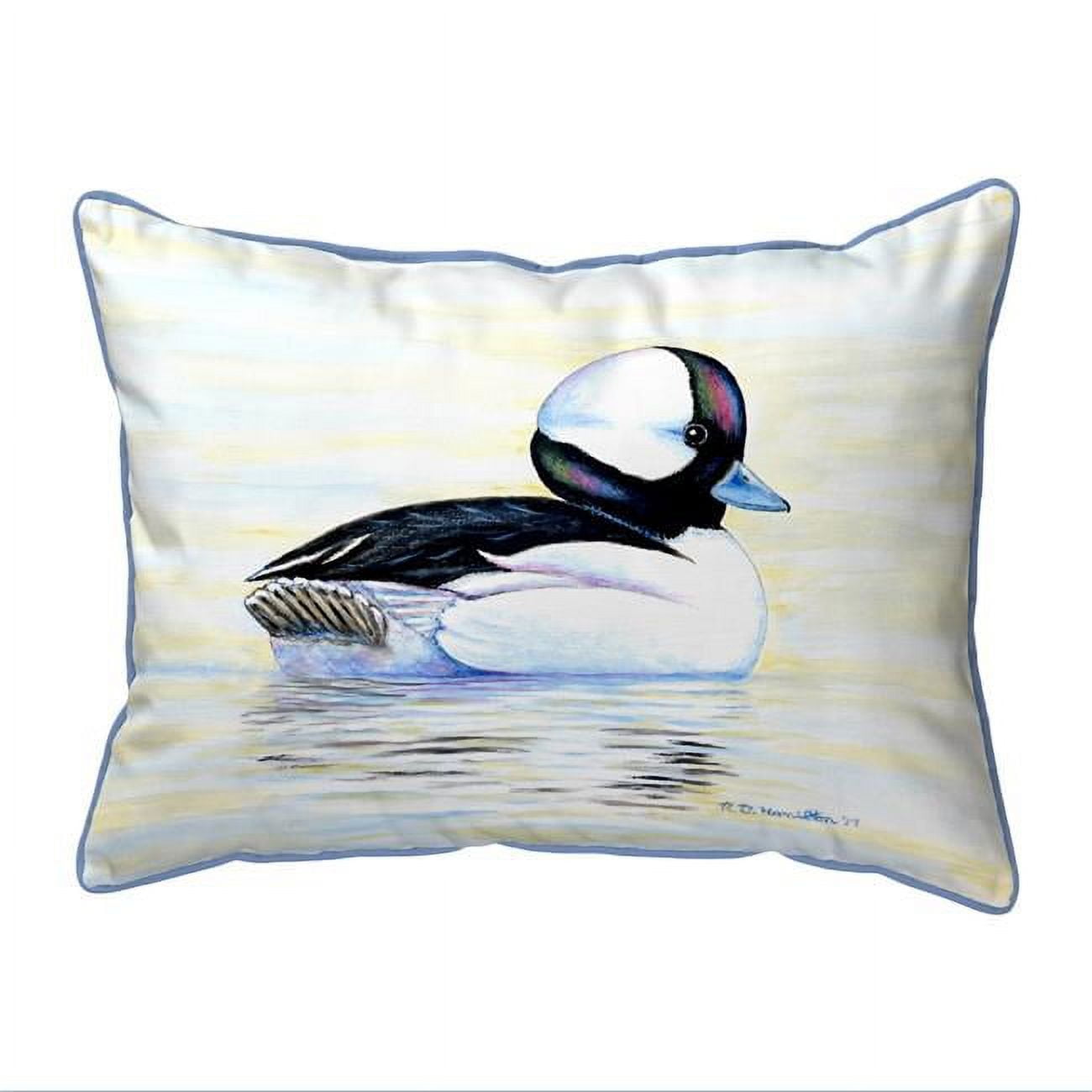 20 x 24 in. Bufflehead Duck Indoor & Outdoor Extra Large Pillow
