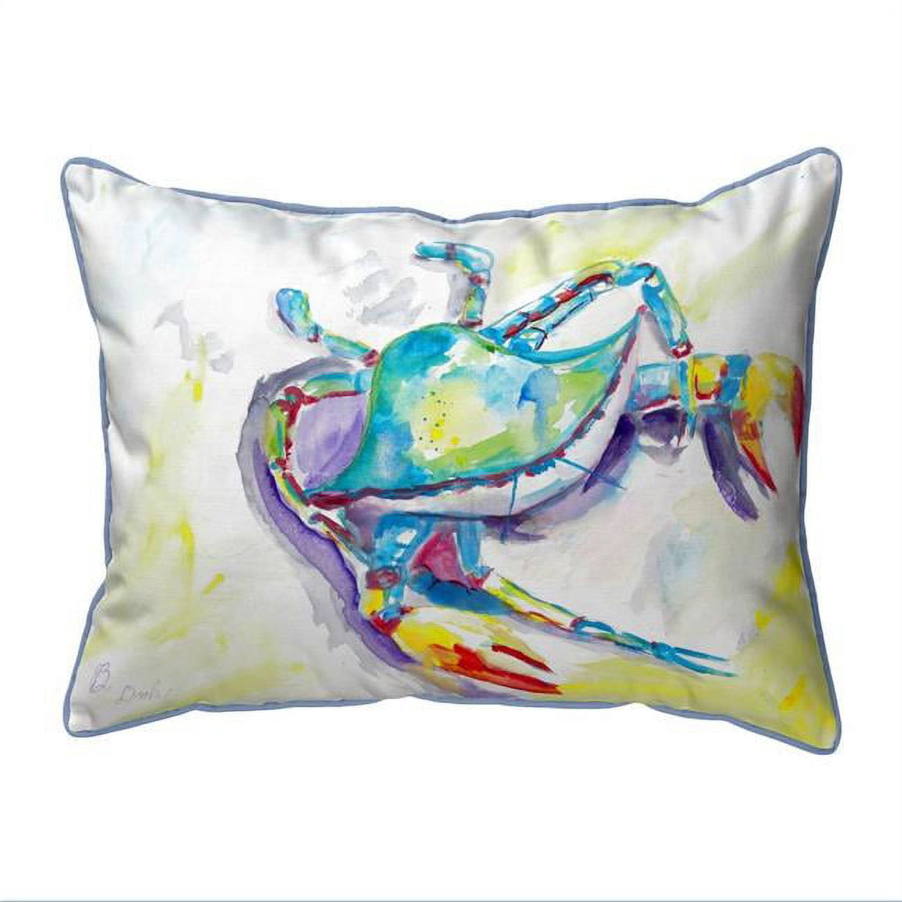 Facing the Waves Extra Large Zippered Indoor & Outdoor Pillow - 20 x 24 in.