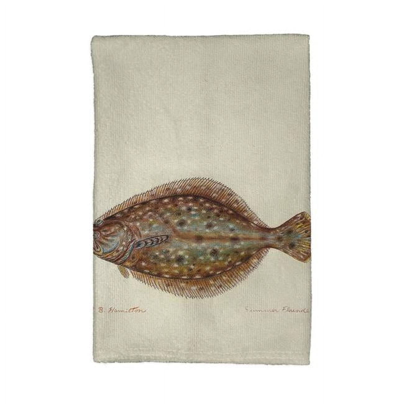 Picture of Betsy Drake KT014 Flounder Kitchen Towel