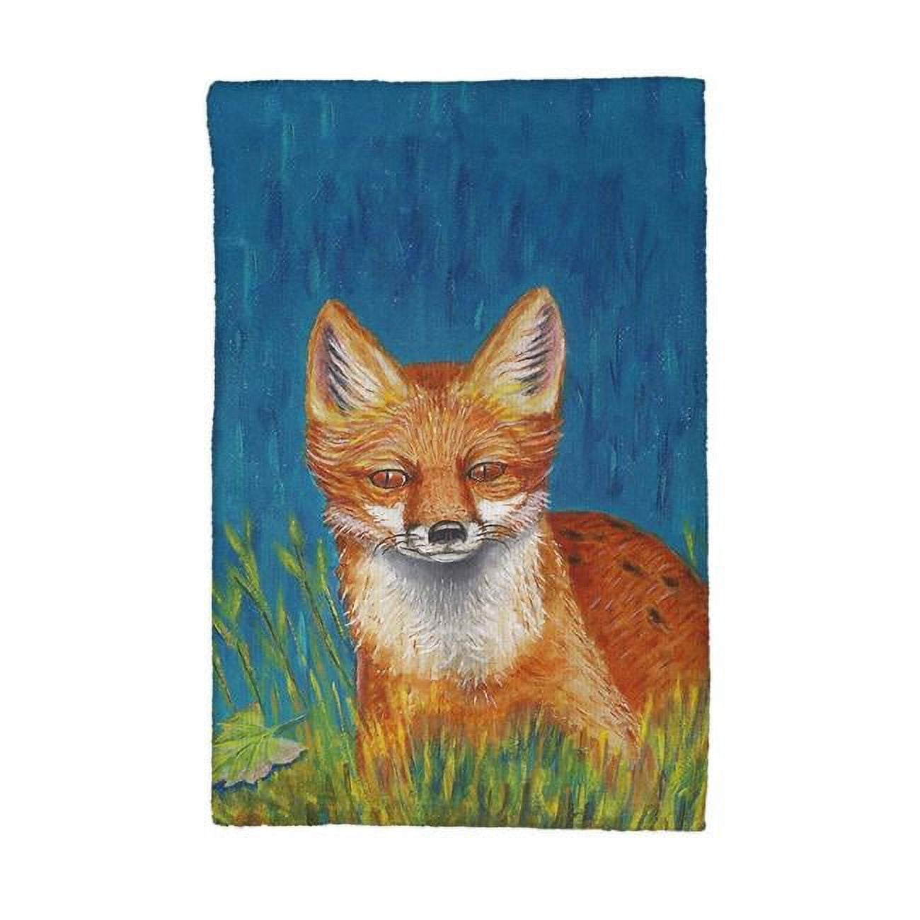 Picture of Betsy Drake KT139 Red Fox Kitchen Towel
