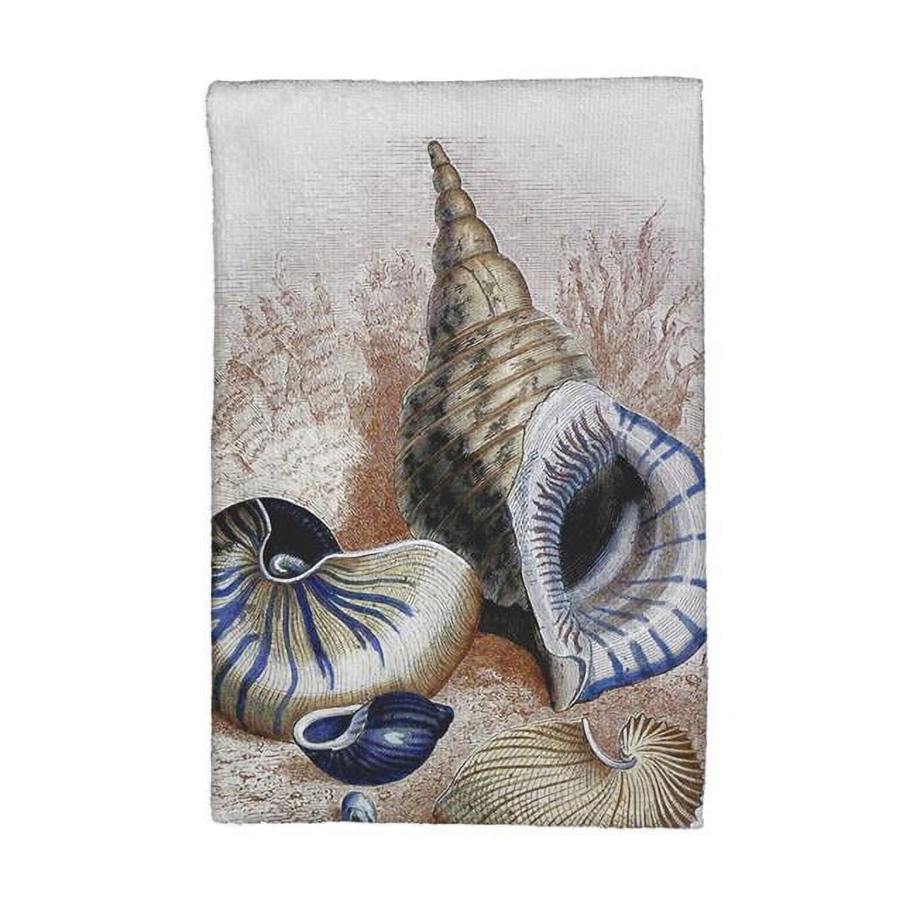 Picture of Betsy Drake KT003 Antique Sea Shells Kitchen Towel