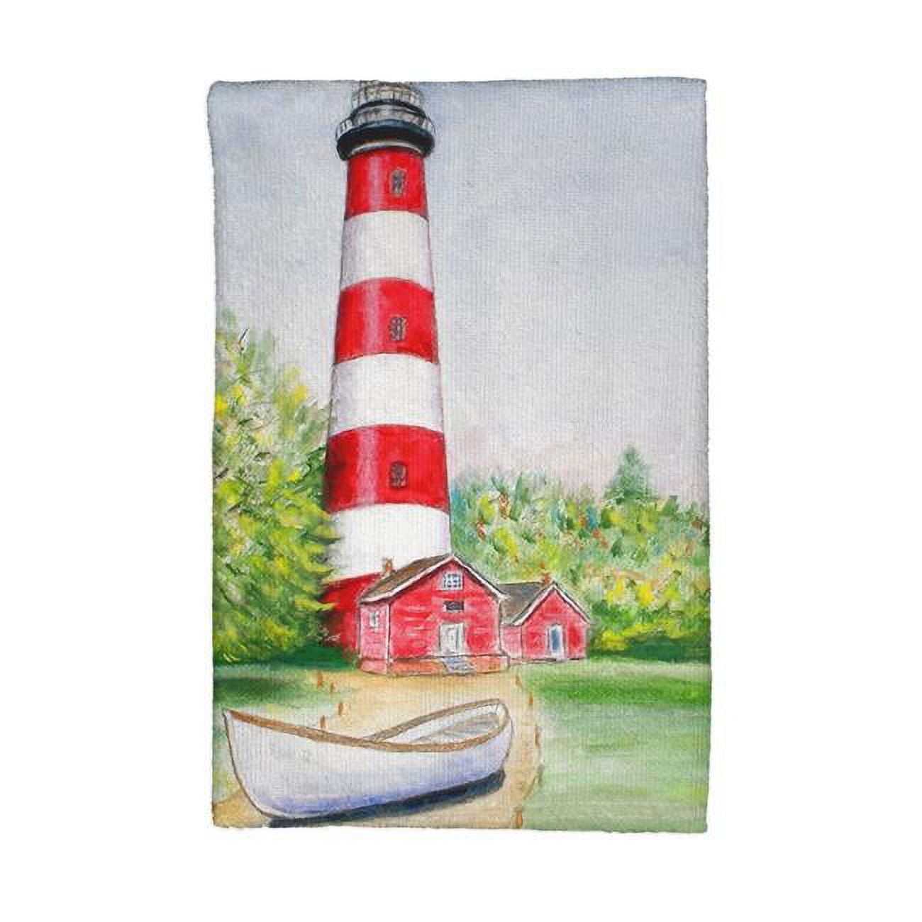 Picture of Betsy Drake KT101 Chincoteague Lighthouse, VA Kitchen Towel