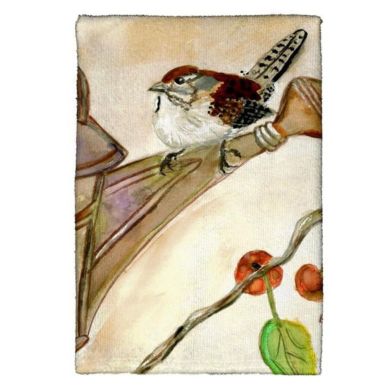 Picture of Betsy Drake KT268 Carolina Wren Kitchen Towel