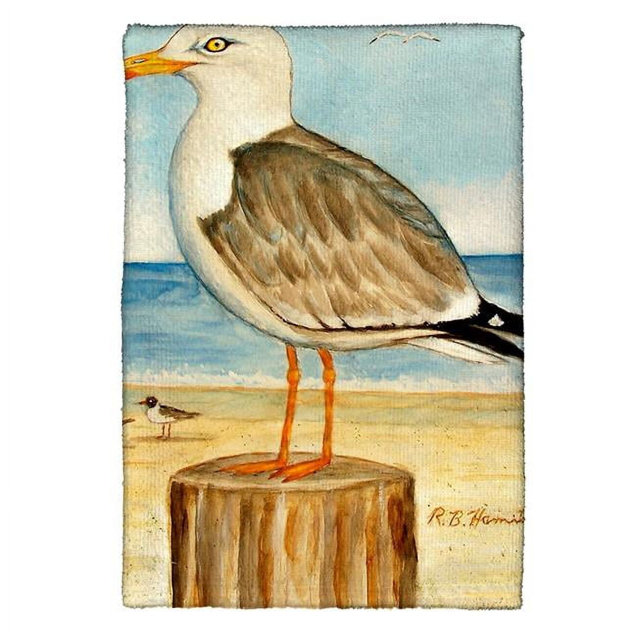 Picture of Betsy Drake KT271 Dicks Seagulls Kitchen Towel