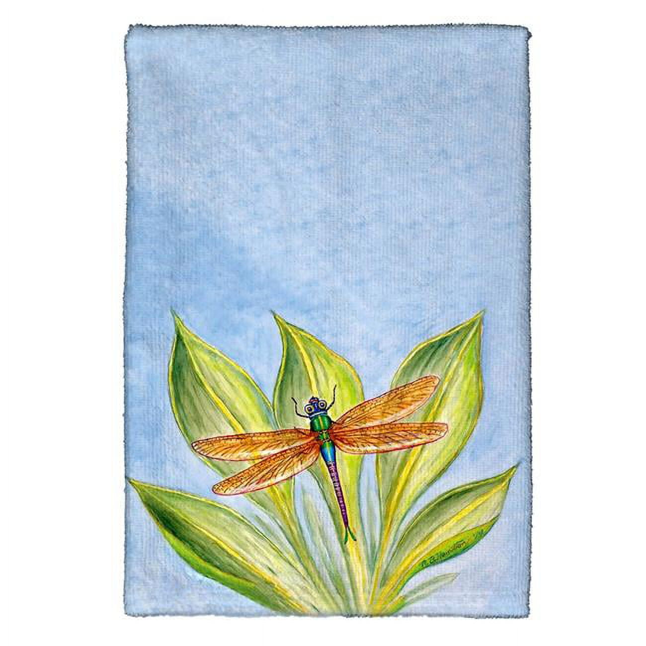 Picture of Betsy Drake KT299 Dicks Dragonfly Kitchen Towel